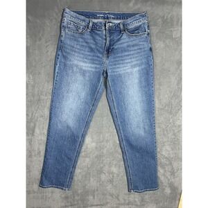Women's Old Navy Mid Rise Wow Boyfriend Jeans Denim Size 8